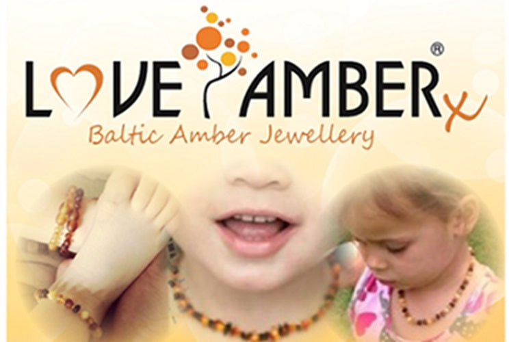 Recharging amber hot sale teething necklace