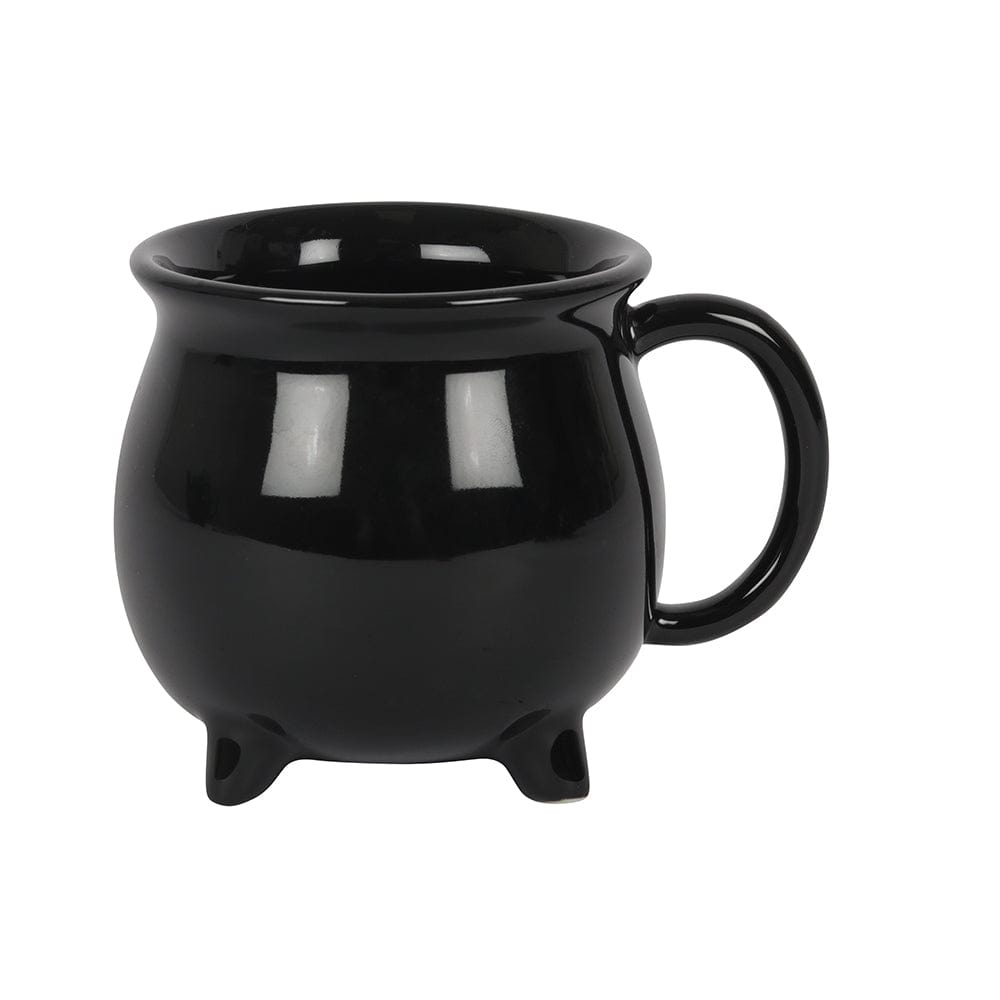 Witches Brew Black Ceramic Cauldron Tea Set. 4 Cups and Teapot. - Love ...